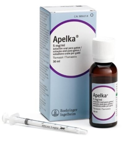 APELKA 30ML PARA EL TRATAMIENTO DEL HIPERTIROIDISMO PARA GATOS