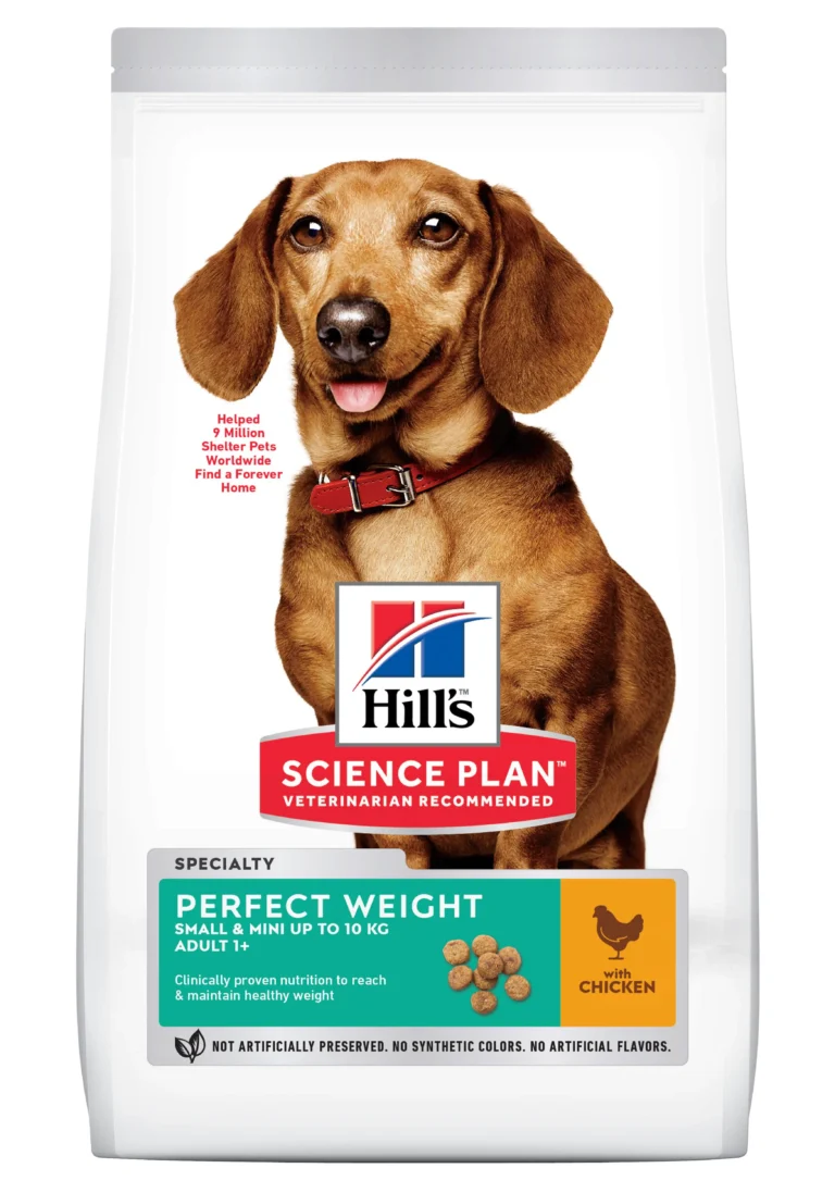 Hill's HSP Canine Adult Perfect Weight Chicken 6kg - Ideal food for small dogs