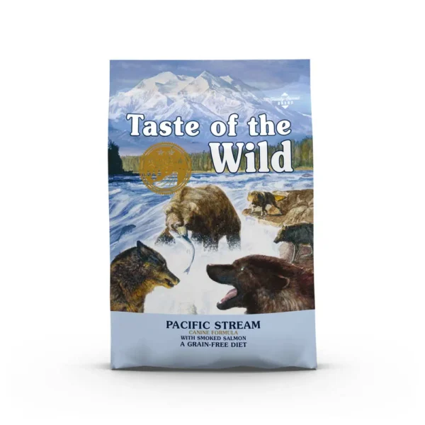 Pienso para perros adultos taste canine pacific stream salmón 5.6kg - nutrición premium
