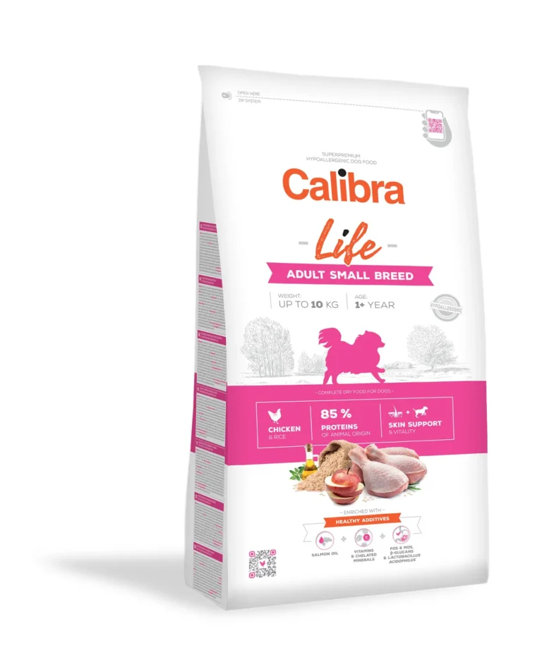 Alimento premium para perros pequeños: calibra dog life adulto pollo 6kg