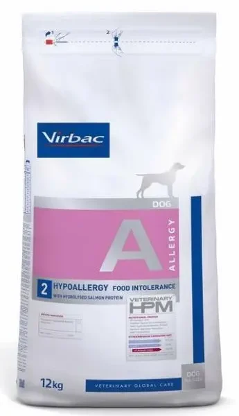 Pienso hipoalergénico para perros virbac hpm allergy a2 12kg - alivio de alergias