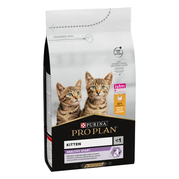 Pro Plan Feline Junior Optistart Chicken 1.5kg - Dry food for young cats with vitamins and minerals for healthy teeth and bones