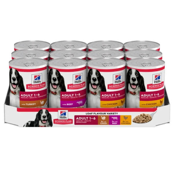 Compra hill’s sp canine: nutrición premium de pollo, pavo y ternera para perros 12x370gr