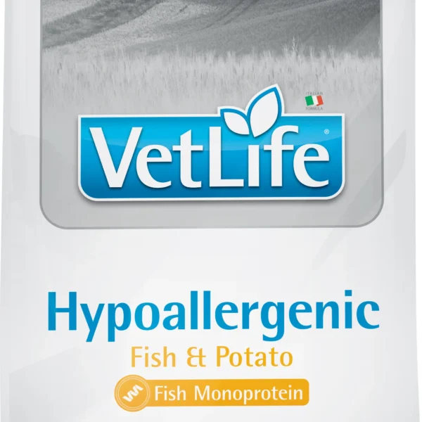 Farmina vet life hypoallergene vis voor honden 2 kg: premium voeding voor honden met een gevoelige maag.