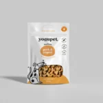 Yogupet snack semihúmedo para gatos de cerdo y yogur - alto en proteínas y vitaminas, sin gluten, ideal para cachorros y gatos mayores