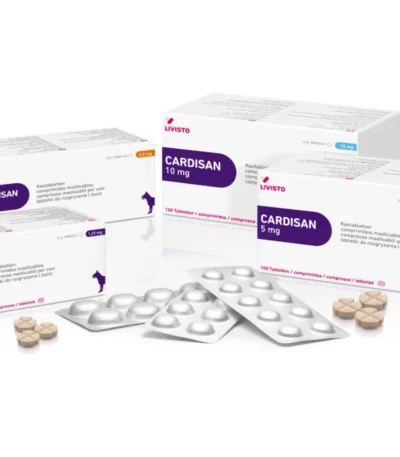 CARDISAN 1,25 MG 100 COMPRIMIDOS MASTICABLES PARA PERROS