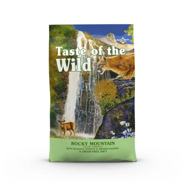 Tute feline adult dry healthy cat rocky mountain deer and salmon 2kg