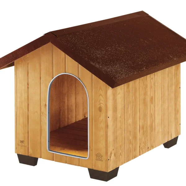 FERPLAST CASETA EXTERIOR MADERA DOMUS LARGE 81,5X102,5X78CM