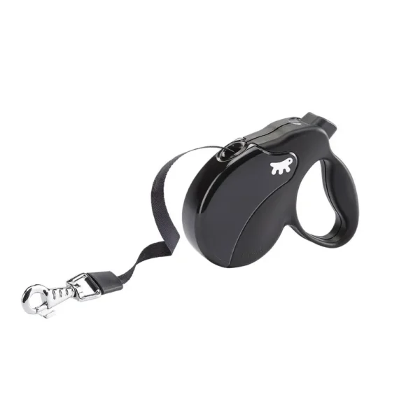 Correa amigo mini tape negro de ferplast: seguridad y estilo para mascotas pequeñas