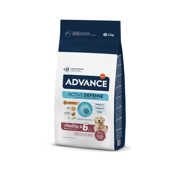 Pienso advance maxi senior pollo: nutrición óptima para perros mayores