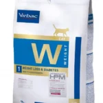 Virbac hpm feline w1: alimento para pérdida de peso y diabetes en gatos - 7kg