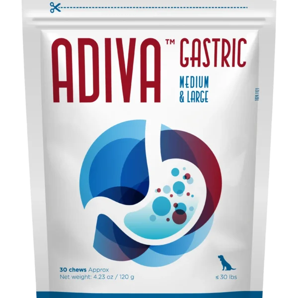 Comprimés gastriques Adiva moyens et grands, 30 comprimés à croquer (ndr)