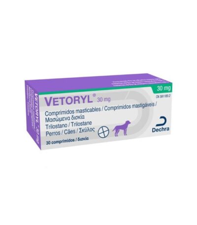 VETORYL COMPRIMIDOS MASTICABLES 30MG 30 COMPRIMIDOS | Síndrome de Cushing en Perros